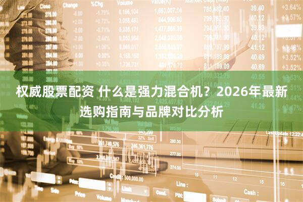 权威股票配资 什么是强力混合机？2026年最新选购指南与品牌对比分析